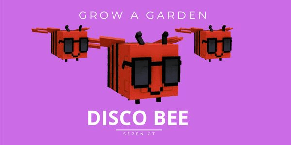 Gambar Product Disco Bee - Grow A Garden
