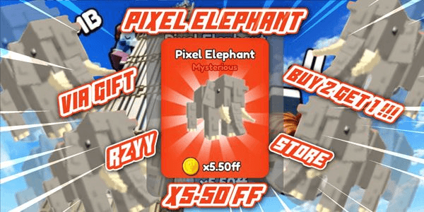 Gambar Product Climb And Jump Tower - Pixel Elephant (x5.50ff)