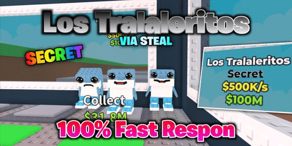 Gambar Product Los Tralaleritos (Secret) - Steal a Brainrot