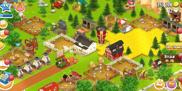 Gambar Product Farm Hay Day Level 40+