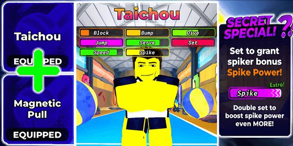 Gambar Product Captain + Magnetic Pull (0.01%) | Volleyball Legends | Safe Account