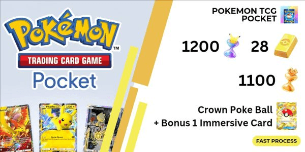Gambar Product Account Pack Hourglass Pokemon TCG Pocket TCGP