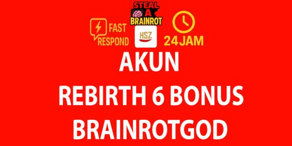 Gambar Product ACCOUNT REBIRTH 6 + RANDOM BRAINROT GOD UNIT