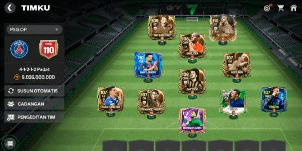 Gambar Product CHEAP FC MOBILE ACCOUNT OVR 110 READY TO USE + AMAZING PLAYERS‼️