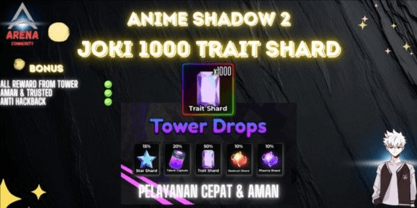 Gambar Product JOKI 1000 TRAIT - ANIME SHADOW 2