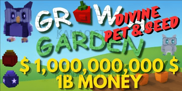 Gambar Product Account Grow A Garden 1B$ + DIVINE PET/SEED