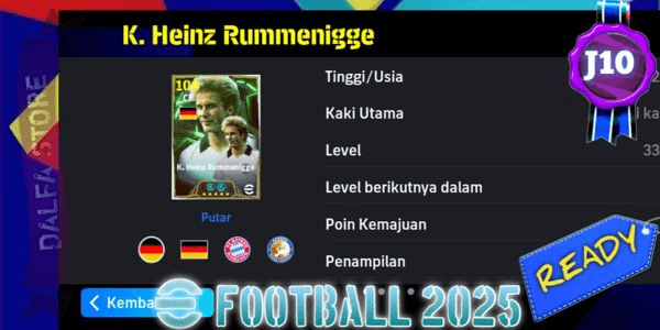 Gambar Product J10#CF STRONGEST RUMMENIGGE Ready to push division