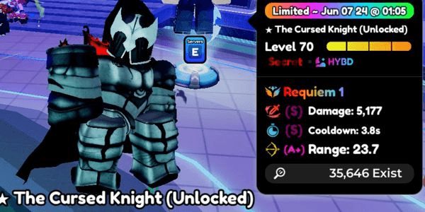 Gambar Product The Cursed Knight (Unlocked)/Igris Evo Trait Requiem