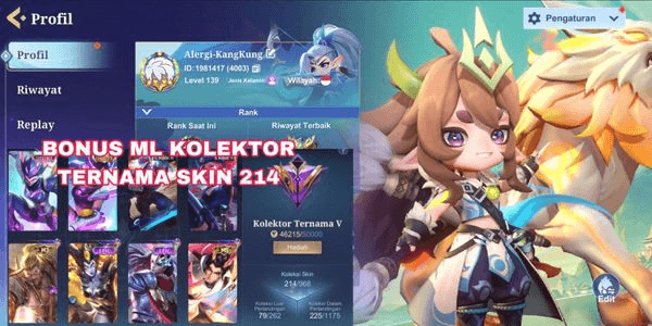 Gambar Product Sultan MCGG Account | Skin Collector | 30 Commanders | Level 139 MC#22