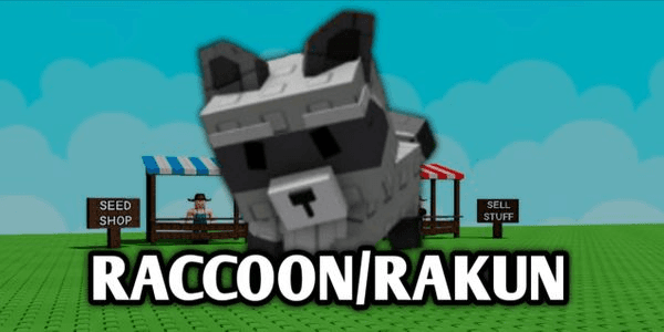 Gambar Product RACOON/RAKUN - GROW A GARDEN