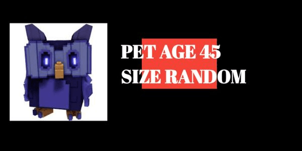 Gambar Product Pet Age 45 - Grow A Garden