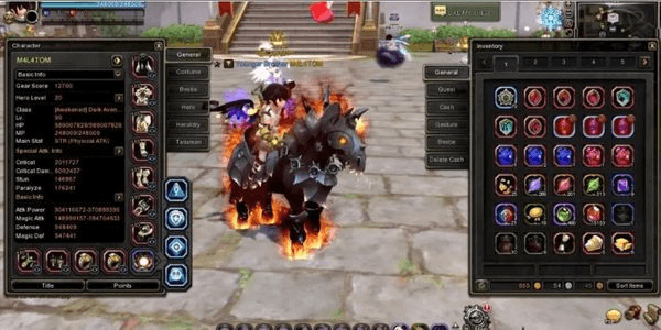 Gambar Product REEF SERVER DARK AVENGER STG 23 TITLE YOUNGER BROTHER | HELLFIRE MOUNT | 8 CONVE +10 | +10 VDJ | +12 DDJ | ALL JADE LEGEND VERY CHEAP
