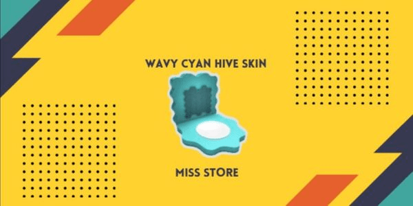 Gambar Product Hive Model Wavy Cyan