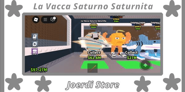 Gambar Product The Saturn Cow Saturnita | Steal A Brainrot