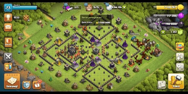 Gambar Product Town Hall 9 CHEAP & SAFE