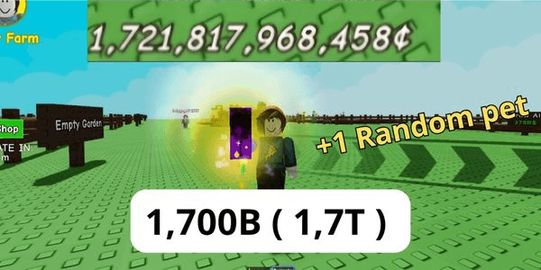Gambar Product STARTER ACCOUNT GROW A GARDEN 1,700B (1.7T) SHECKLESS