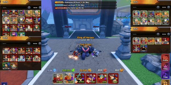 Gambar Product Anime Last Stand - 4 Godly Glitched + 6 Godly Avatar | 7 Glitched + 18 Avatar + 12 Overlord