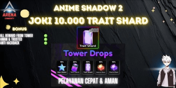 Gambar Product JOKI 10000 TRAIT - ANIME SHADOW 2