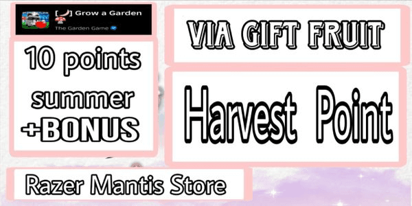 Gambar Product 10 Point Latest Summer Event || Grow a Garden