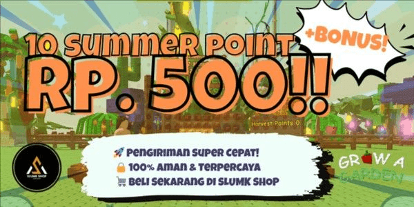 Gambar Product 10 Summer Point - Summer Event - Grow a Garden