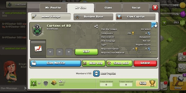 Gambar Product Clan Level 8 Cool Nick