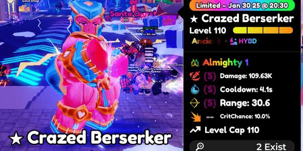 Gambar Product Crazed Berserker (Evo) Almighty