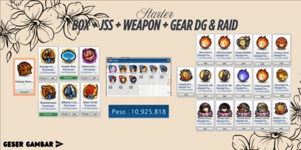 Gambar Product 2 Unique Hero Accounts Ready to Use [Read Description]
