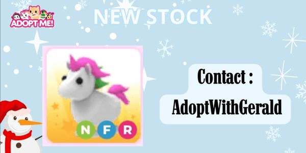 Unicorn NFR - Adopt Me