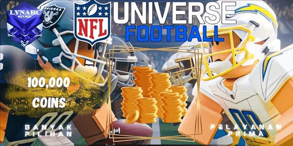 Gambar Product 100,000 Coins - NFL Universe Football