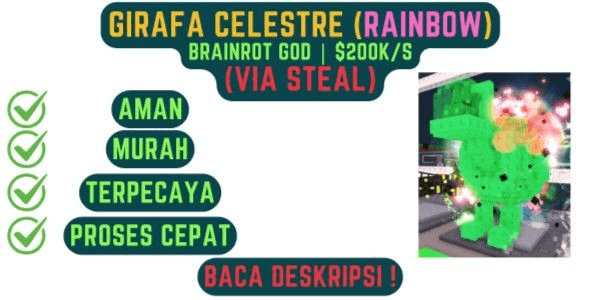 Gambar Product Rainbow Girafa Celestre