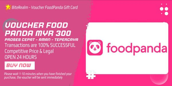 Gambar Product Foodpanda MYR 300