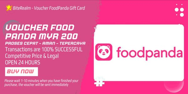 Gambar Product Foodpanda MYR 200