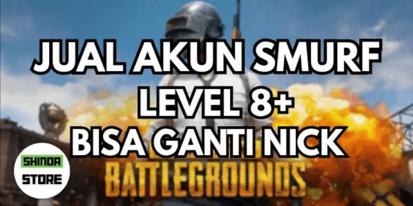 Akun Smurf Polos  PUBG MURAH LVL 8 SIAP RANKED!!