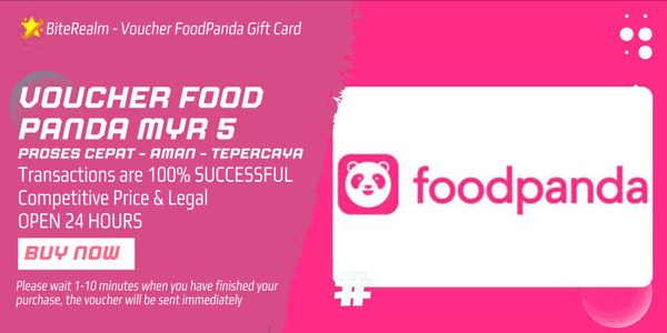 Gambar Product Foodpanda MYR 5