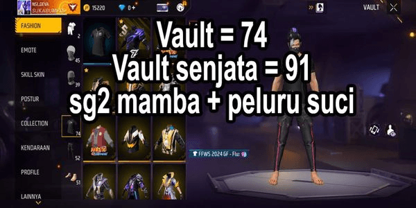 Gambar Product  #3 FREEFIRE ACCOUNT AS PER IMAGE