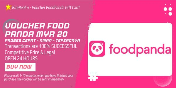 Gambar Product Foodpanda MYR 20