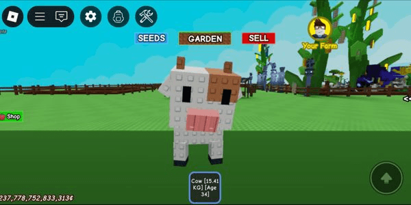 Gambar Product Huge Cow - Grow A Garden