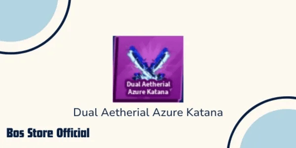 Dual Aetherial Azure Katana