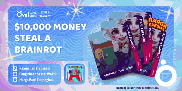 Gambar Product $10,000 Money - Steal A Brainrot
