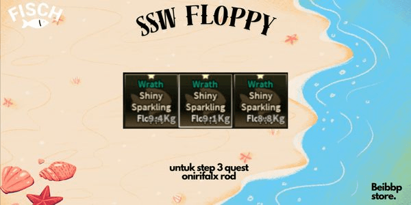 Gambar Product Shiny Sparkling Wrath Floppy - Fisch