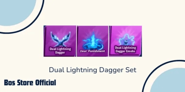 Dual Lightning Dagger set