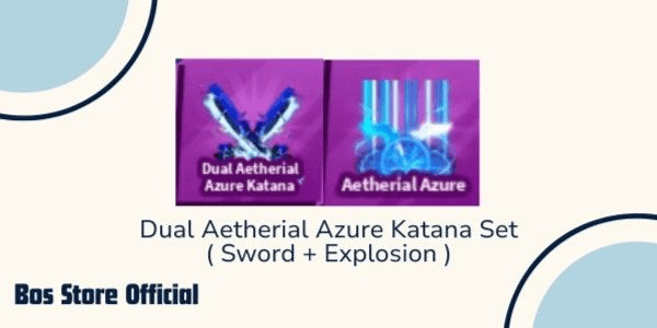 Gambar Product Dual Aetherial Azure Katana set