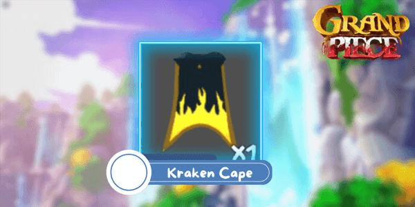 Gambar Product Kraken Cape (Gold) - Grand Piece Online (GPO)