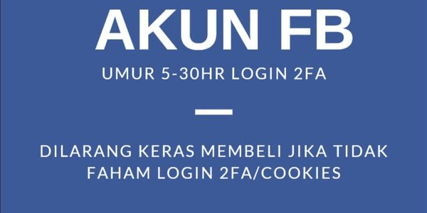 Gambar Product Akun belum verified