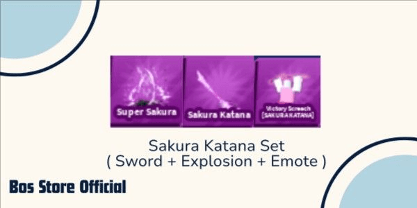 Gambar Product Sakura Katana set