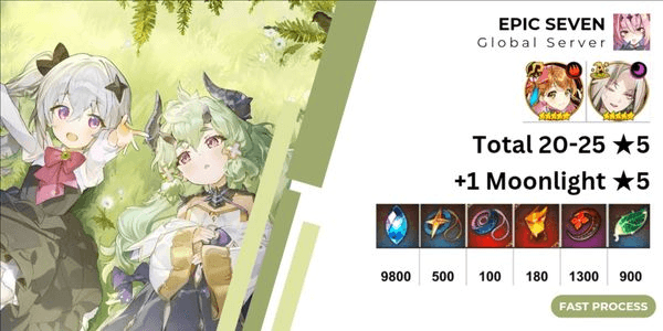 Gambar Product Skystone Epic Seven Exclusive Edition Gacha Account