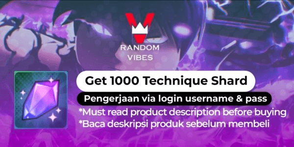 Gambar Product Get 1000 Technique Shard / Reroll Tokens