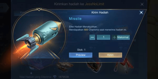 Gambar Product Missile