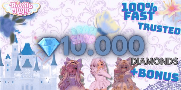Gambar Product Royale High 10K Diamonds | +BONUS