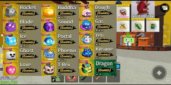 Gambar Product 16 perm (dragon-kitsune-yeti-gas-dst), 3 game pass, play grow a garden